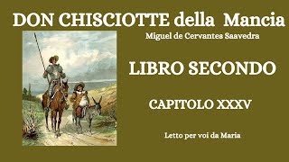 DON CHISCIOTTE DELLA MANCIA di Miguel Cervantes LIBRO SECONDO CAPITOLO 35 [upl. by Senecal]