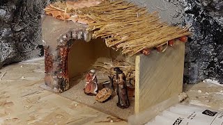 Come realizzare una capanna per il presepe [upl. by Sukey]