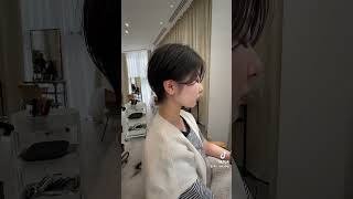 何処からみても可愛いショートにしませんか？大阪Osaka心斎橋似合わせカット ショートヘア小顔カットショートカットシースルーバング [upl. by Esac]