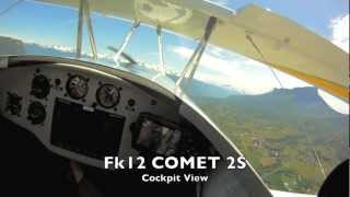 Skymonkeyyys Fk12 Cockpit View Aerobatics Fk12Comet 2s [upl. by Dlnaod520]