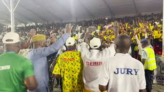 MONDIAUX DE PETANQUE BENIN 2023 AMBIANCE BENIN VS BURKINA [upl. by Gudrun]