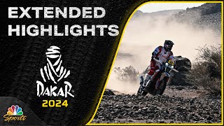 Stage 10  2024 Dakar Rally  EXTENDED HIGHLIGHTS  11724  Motorsports on NBC [upl. by Nolat]