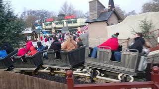 Troublesome Trucks Runaway Coaster At Drayton Manor [upl. by Wilow127]