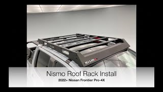 Nismo Roof Rack Install [upl. by Merralee829]