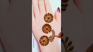 Beautiful mehndi design trick  shorts video easy mehndi [upl. by Ias]