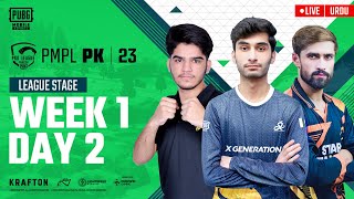 Urdu 2023 PMPL PK Fall  League Stage Week 1 Day 2 Aim For Victory [upl. by Esmerolda]