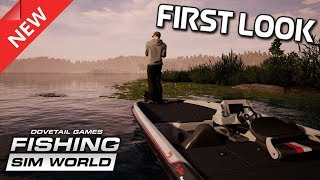 FISHING SIM WORLD Dovetail Games  PRERELEASE GAMEPLAY [upl. by Blondy]