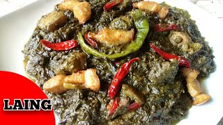 LAING RECIPE  Mas MASARAP pala kapag ganito ang ginawa mopanoorin mo ITO [upl. by Ayotac2]