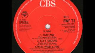 Earth Wind amp Fire  Lets Groove Extended Version 12quot Vinyl [upl. by Tterab82]