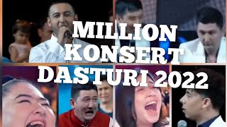 MILLION JAMOASI 2022KONSERT DASTURI 2022 MAY  PREMIERA [upl. by Icyak]