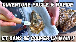 Comment ouvrir de huîtres sans se couper 🦪🔪 [upl. by Airamasor]