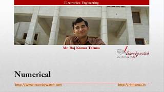 Numerical JFET Biasing  Hindi Urdu  Electronics Engineering by Raj Kumar Thenua [upl. by Aseiram608]