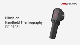 Hikvision Handheld Thermography DS2TP31 performance demo [upl. by Aynotak]