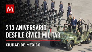 Desfile Cívico Militar por el 213 Aniversario del Grito de Independencia 2023 [upl. by Illil31]