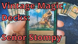 Vintage Magic Deck Intro Señor Stompy Premodern Deck Tech [upl. by Shuping]