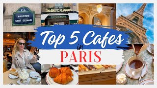 TOP 5 CAFES IN PARIS [upl. by Troyes426]