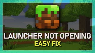 Minecraft Launcher Not Opening on PC Easy Fix [upl. by Anneres504]