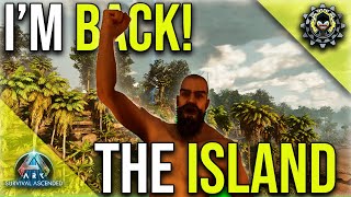 IM BACK  ARK The Island Episode 1 [upl. by Ardra]