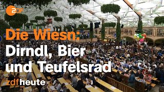 Das Oktoberfest in München  zwischen zünftiger Gaudi und Massenexzess  ZDFreportage [upl. by Ahsytal]