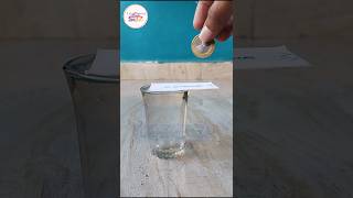 Science Surface Tension Experiment  shorts viralvideo [upl. by Ycats]