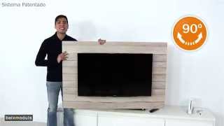 MUEBLE TELEVISION GIRATORIO mod 115 [upl. by Ahterahs300]