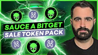 SAUCE se LISTA en BITGET  SALIDA TOKEN PACK ✅ [upl. by Ednil]