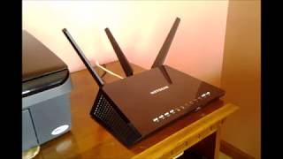 NETGEAR NIGHTHAWK AC1900 R6900 REFURBISHED WIRELESS ROUTER REVIEW [upl. by Yarak]