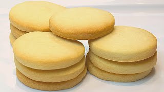 3 Ingredient Shortbread Cookies  Easy and Delicious Shortbread Cookies [upl. by Ewer]