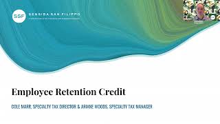 Employee Retention Tax Credit in 2022 [upl. by Omsoc]