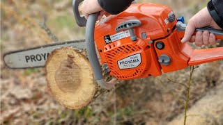 Amazon 62cc Chainsaw Unboxing amp Review  Proyama [upl. by Llibyc]