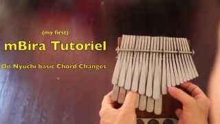 mBira Tutotial on the same chords changes as Nyuchi [upl. by Yllaw]