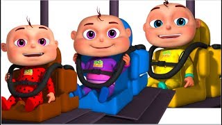 Five Little Babies Playing Pendulum Swing Single  Zool Babies Fun Songs  Nursery Rhymes For Kids [upl. by Etiragram]