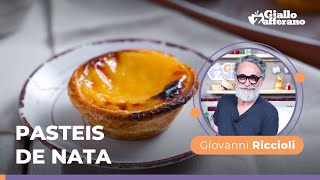 PASTEIS DE NATA la RICETTA TRADIZIONALE PORTOGHESE di GIOVANNI RICCIOLI😋💛 [upl. by Dachi]