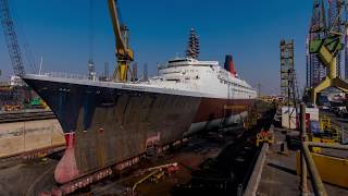 Dry Dock Bahammas NCL Sky Cruise Ship 2024 [upl. by Elie573]