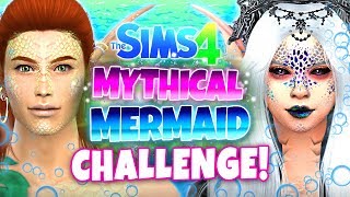 I turned my Sims into MYTHICAL mermaids heres how they look 🧜‍♀️🧜🏻‍♂️ [upl. by Ahearn854]