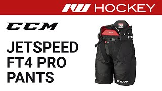 CCM Jetspeed FT4 Pro Pant Review [upl. by Dinse]