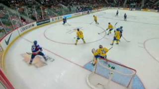 WJHC 2009 Sweden  Slovakia Swedish commentary [upl. by Yelroc827]