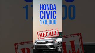 ⚠️Honda Civic 20222024 RECALL  Steering Rack Issue Act Now for Your Safety 🚗 [upl. by Pirnot]