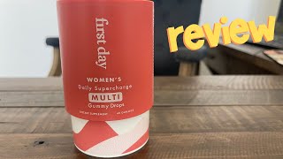 First Day Womens Vitamins Review  1 Year Later [upl. by Jana]