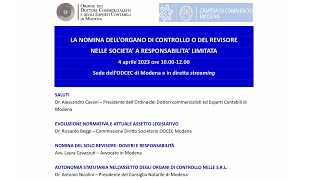 La nomina dell’organo di controllo del revisore nelle società a responsabilità limitata [upl. by Celie]