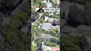 Kendrick Lamar New 40000000 Brentwood LA Mansion 😱 [upl. by Nali596]