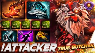 Attacker Pudge  True Butcher  Dota 2 Pro Gameplay Watch amp Learn [upl. by Ronny]