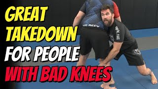 Effective Double Leg Takedown for BJJ Beginners No Knee Drop [upl. by Aisanat]