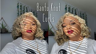 Bantu Knots on SisterlocksLocs  Knot Out  Peyton Reneé [upl. by Nyllewell854]