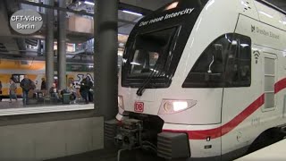 Neuer Intercity Zug geht in Betrieb [upl. by Aninat]