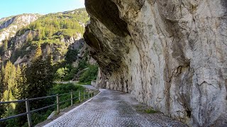 Driving the Grimsel Pass Old Road Switzerland [upl. by Meletius]