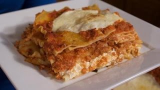 Classic Three Cheese Lasagne  Rossellas Cooking with Nonna [upl. by Howie]