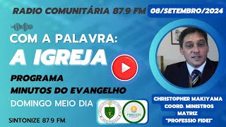 Com a Palavra A Igreja Christopher Makiyama Coord Ministros Matriz Profesio Fidei [upl. by Llenrad447]