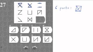 IQ TEST matrix 27 SOLVED AND EXPLAINED [upl. by Lesley163]