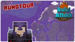 ALLE TEILNEHMER  Rundtour des Servers ⛏ Build Attack 6 02  LukevonErden [upl. by Tteraj]